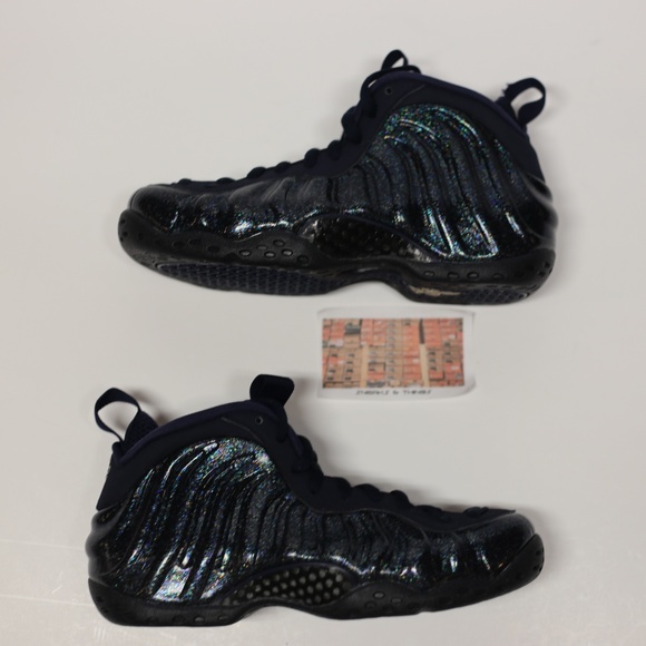 Womens Nike Air Foamposite One Obsidian Glitter - Picture 7 of 8